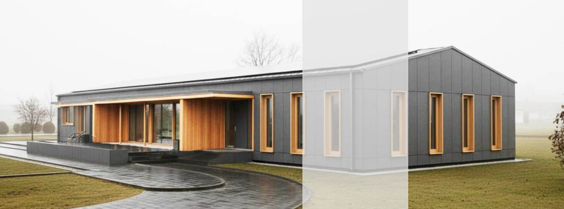 Fotorealistische Visualisierung einer Entwurfsvariante