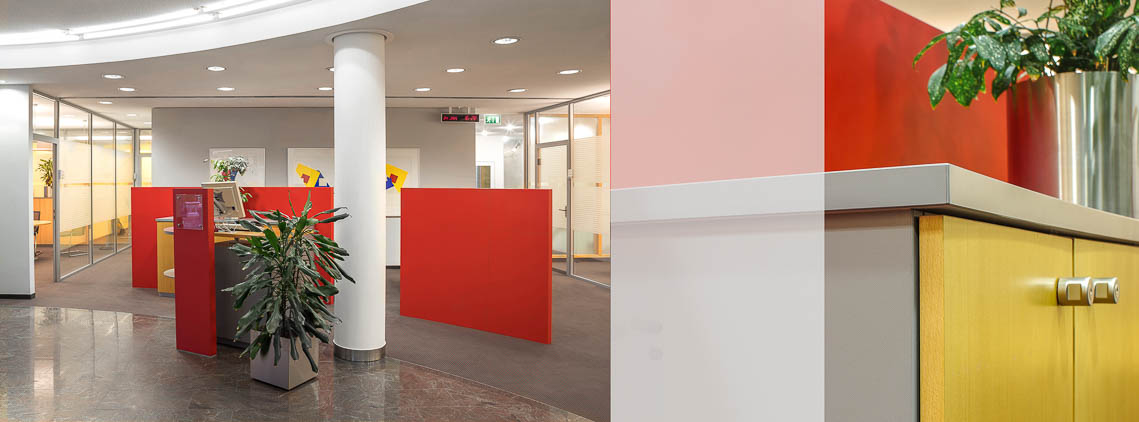 Sparkasse Innenraumgestaltung Service-Bereich Sparkasse Innenraumgestaltung Service-Bereich