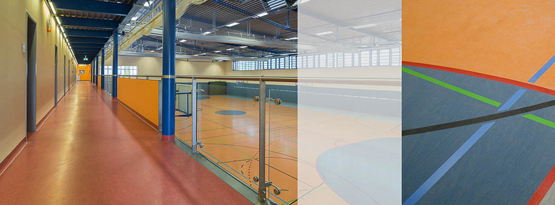 Galerie Sportboden Linoleum Galerie und Sportboden